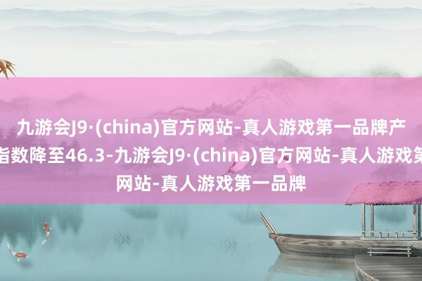 九游会J9·(china)官方网站-真人游戏第一品牌产出分项指数降至46.3-九游会J9·(china)官方网站-真人游戏第一品牌